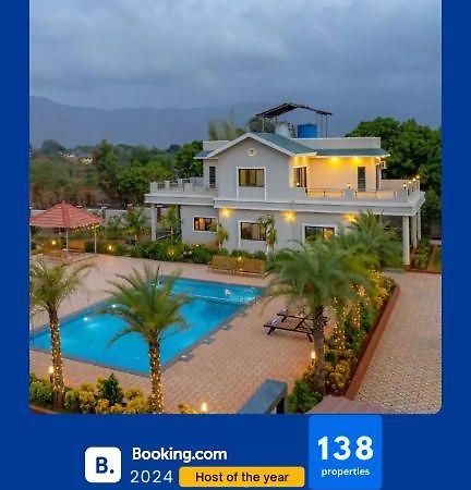 Ekostay Gold Palm Estate I Cricket Turf I Rain Dance I 2 Acre Property Карджат Экстерьер фото