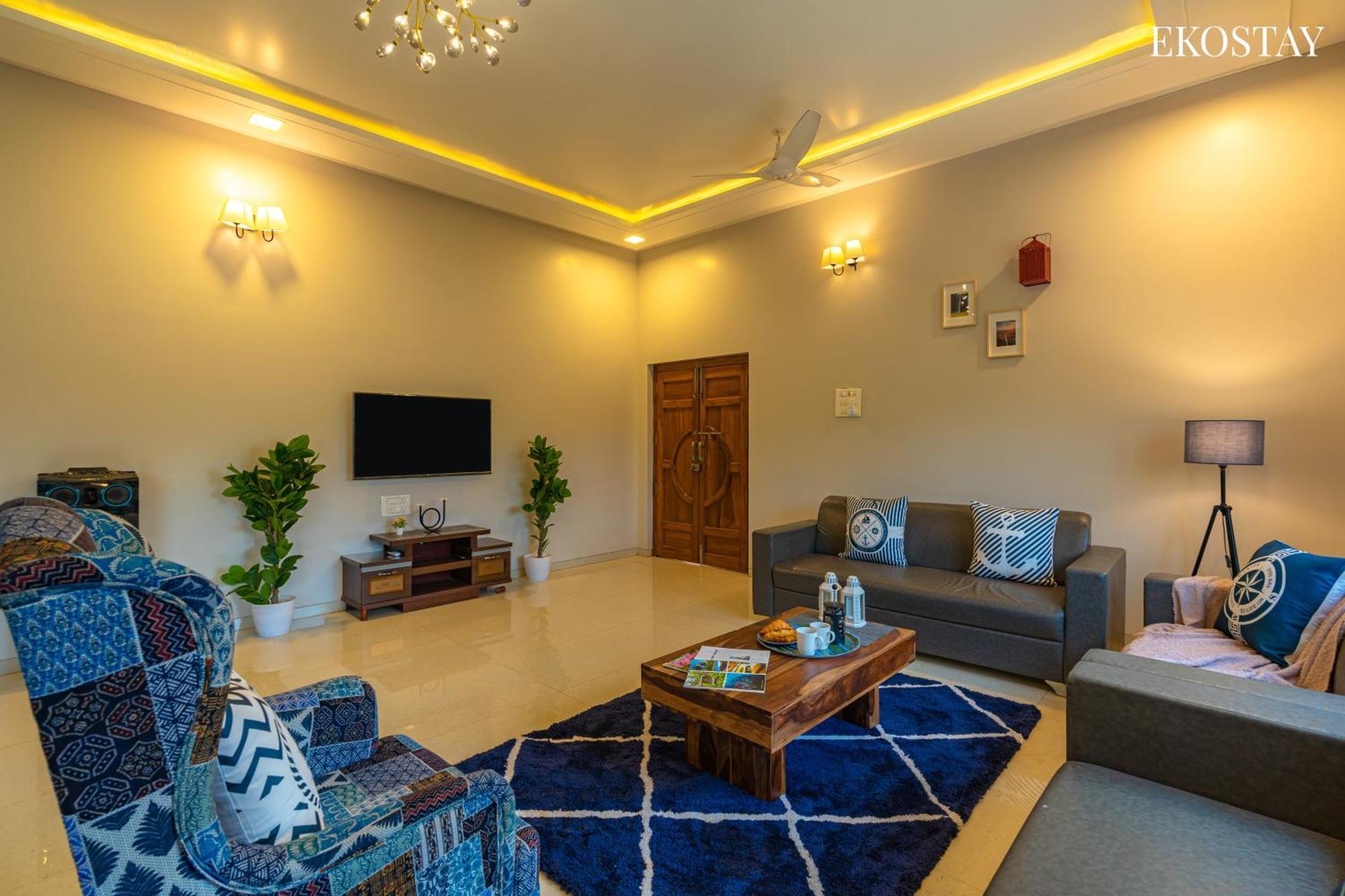 Ekostay Gold Palm Estate I Cricket Turf I Rain Dance I 2 Acre Property Карджат Экстерьер фото